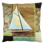 Aberto Design Cojín Multicolor 43 x 43 cm con Relleno de Silicona